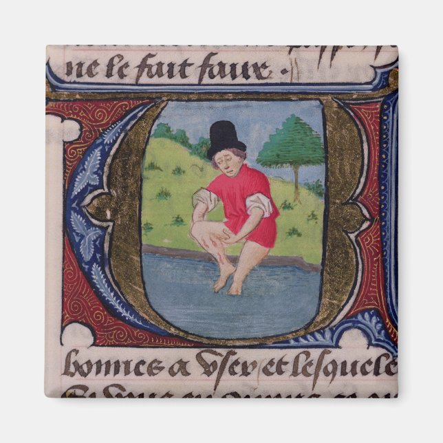 Leeching von "Traite de Medecine" Magnet (Vorne)