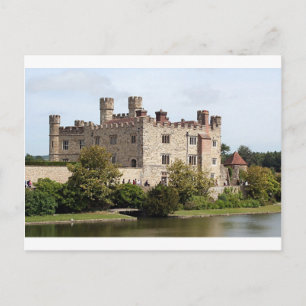 Leeds Castle, England, Großbritannien Postkarte