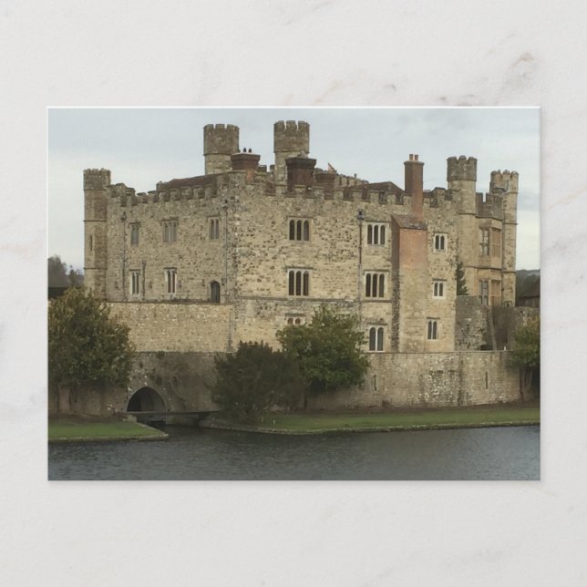 Leeds Castle Postkarte (Vorderseite)