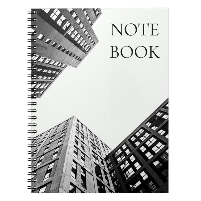 Leeds City Spiral Foto Notebook Notizblock (Vorderseite)