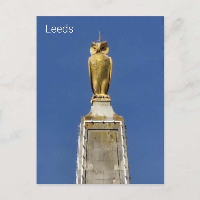Leeds Civic Hall Postkarte (Vorderseite)