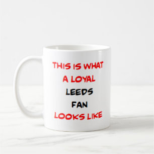 Leeds-Fan, treu Kaffeetasse