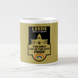 Leeds Gay Pride - Leeds England LGBT - Jumbo-Tasse