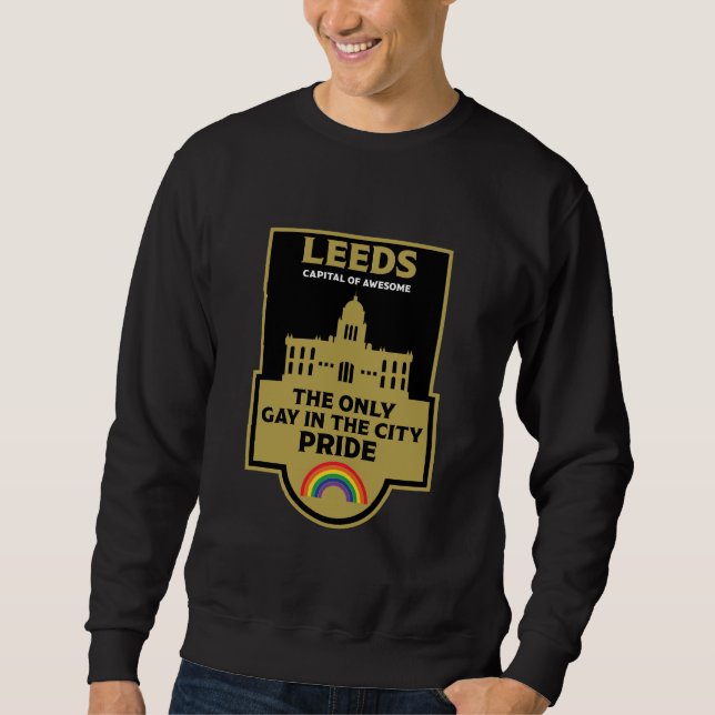 Leeds Gay Pride - Leeds England LGBT - Sweatshirt (Vorderseite)