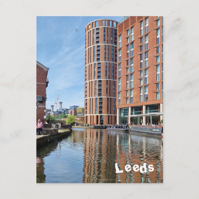 Leeds Postkarte (Vorderseite)