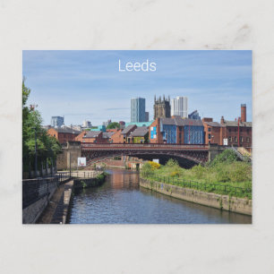 Leeds Postkarte