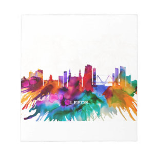 Leeds Skyline Notizblock