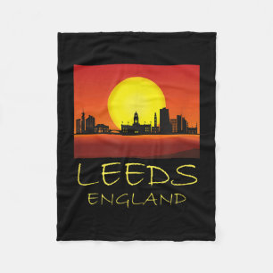Leeds Yorkshire England Vereinigtes Königreich Bri Fleecedecke