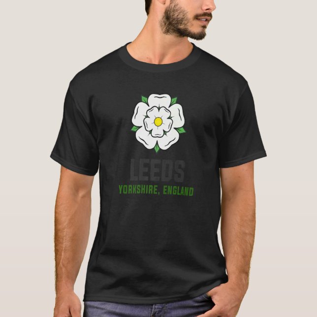 Leeds Yorkshire Rose Flag Idea for Women & United T-Shirt (Vorderseite)