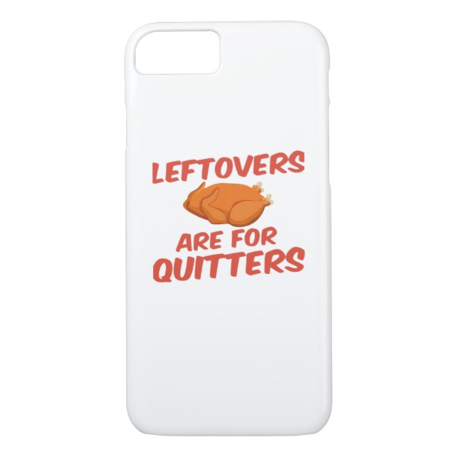 Leeftovers sind für Quitters Classic Creative Läss Case-Mate iPhone Hülle (Rückseite)