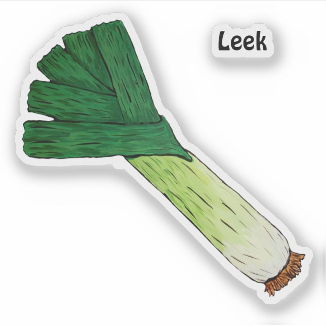 Leek Aufkleber (Vorderseite)