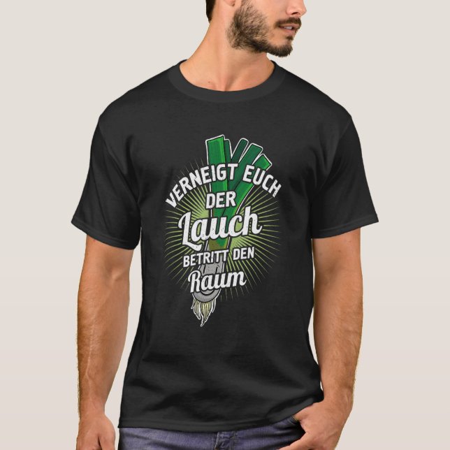 Leek Mass Dumbell Muscle Toning Fitness Spaß 5 T-Shirt (Vorderseite)