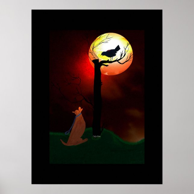 LeeMarie Zeichne .Hello Poster (Vorne)