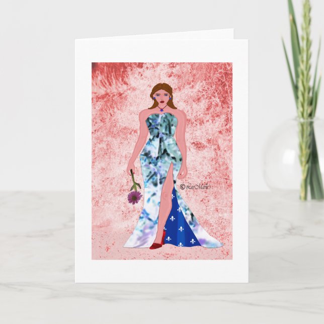 LeeMarie's kreatives Design Karte (Vorderseite)