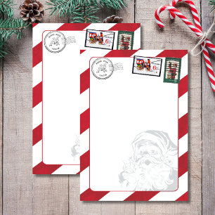 Leer Hinzufügen Eigene Weihnachtsmanns Nordpol Pos Einladung