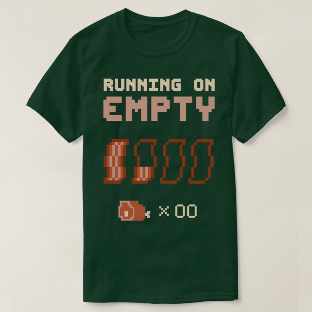 Leer laufen T-Shirt (Design vorne)