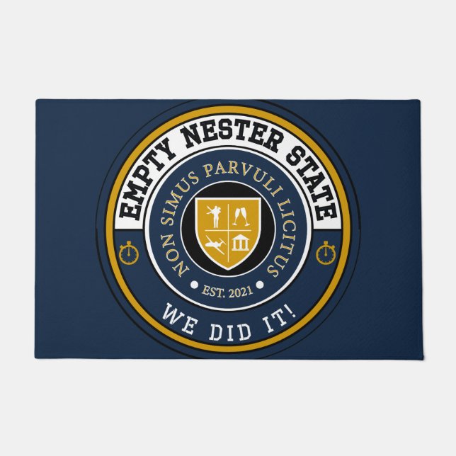 Leer Nest Staat - Wir haben es getan! - Türmatte (Vorderseite)