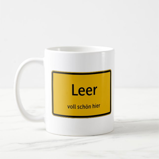 Leer Tasse Kaffeetasse Teetasse (Links)