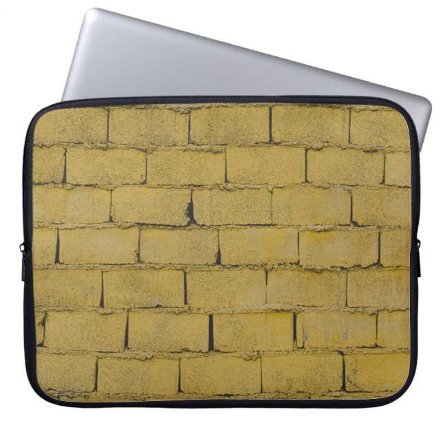 Leere Betonmauer Laptopschutzhülle (Vorderseite)