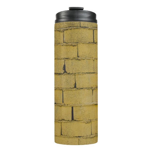 Leere Betonmauer Thermosbecher (Vorderseite)
