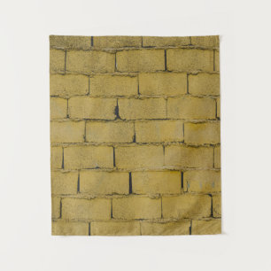 Leere Betonmauer Wandteppich