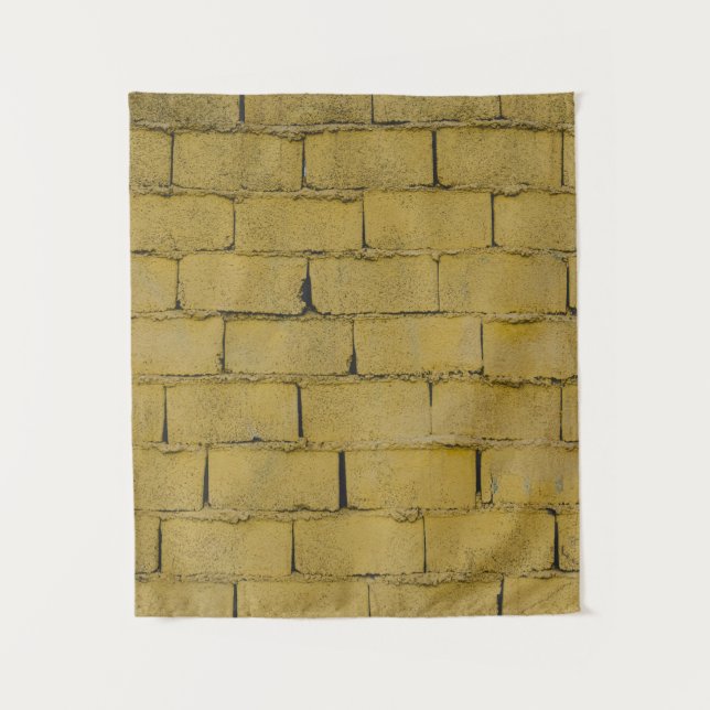 Leere Betonmauer Wandteppich (Vorderseite)