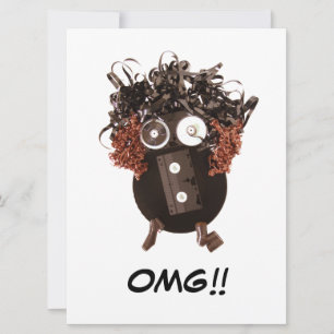 Leere Cute Cool Humorvoll OMG Analoge Medien