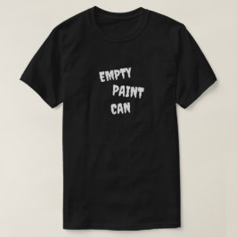 Leere Farbdose T-Shirt
