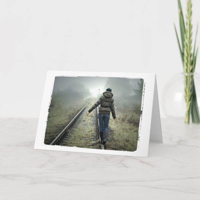 leere Fotografiekarte kundenspezifische Gruß-Karte Karte (Vorderseite)