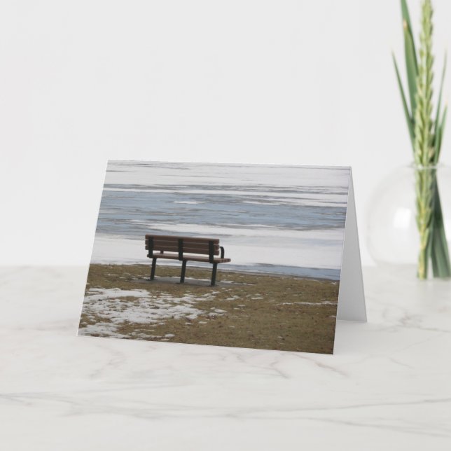 Leere Gruß-Karte Karte (Vorderseite)