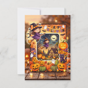 Leere Halloween-Einladungskarte 2026 #1 Einladung