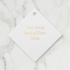 Leere Hochzeitsvorlagen | Elegant Anpassbar  Geschenkanhänger
