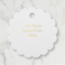 Leere Hochzeitsvorlagen | Elegant Anpassbar  Geschenkanhänger