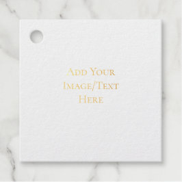 Leere Hochzeitsvorlagen | Elegant Anpassbar  Geschenkanhänger