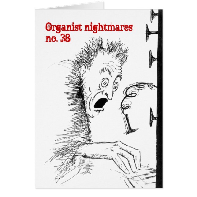 Leere Karte der Organistalpträume no.38 (Vorne)