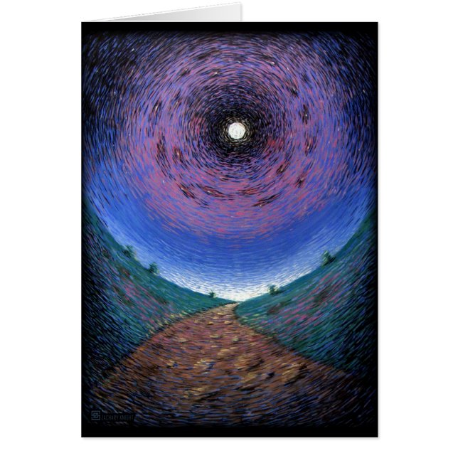 Leere Karte "des Kontinuums" (Vorne)