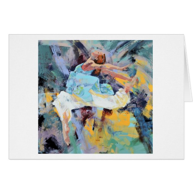 Leere Karte "Vertrauen " (Vorderseite (Horizontal))