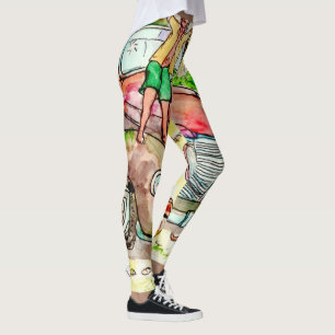 Leere Lose und alte rostige Autos - Leben auf dem Leggings