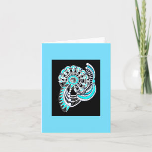 Leere Note Card (Snail) Karte