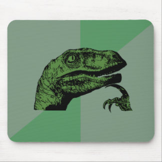 Leere Philosoraptor Mausunterlage Mousepad