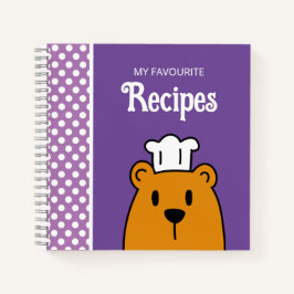 Leere Rezept Kochbuch schreiben Notizbuch