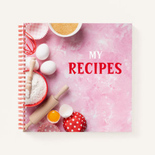 Leere Rezept Kochbuch schreiben Notizbuch