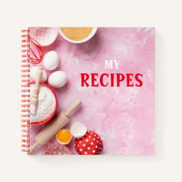 Leere Rezept Kochbuch schreiben Notizbuch