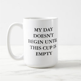 LEERE SCHALE KAFFEETASSE