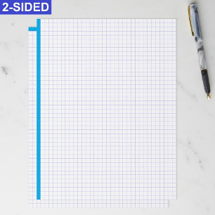Leere technische Grafikpapiere (blaue Linien) Briefbogen