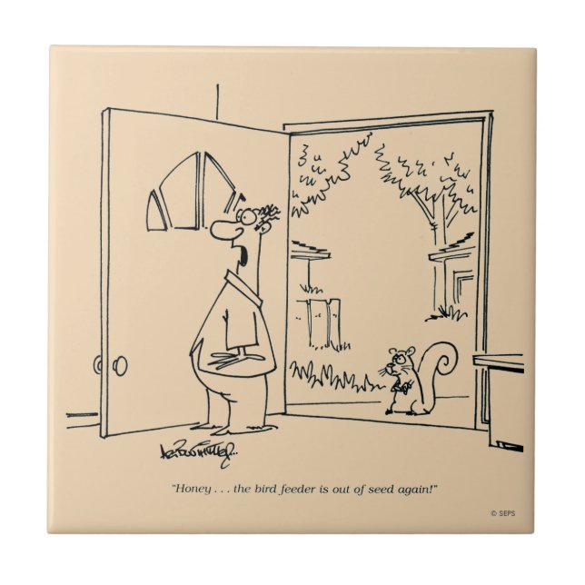 Leere Vogelzuführung 2 Fliese (Vorderseite)