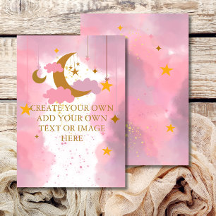Leere Vorlage für eigenes DIY Twinkle Twinkle Litt