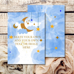 Leere Vorlage für eigenes DIY Twinkle Twinkle Litt