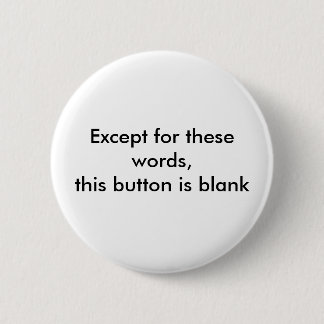 Leerer Knopf Button