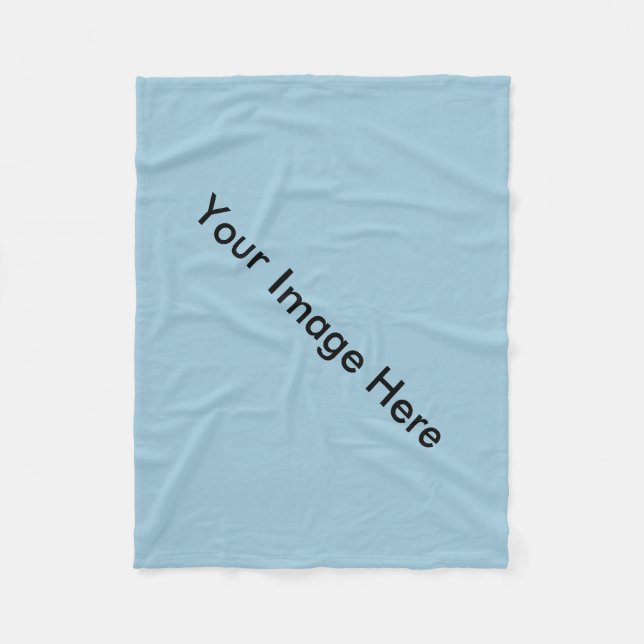 Leeres Foto stellen Ihre eigene Decke her (Vorderseite)